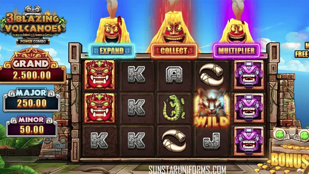 Menyelami Keajaiban Slot Microgaming 3 Blazing Volcanoes